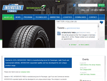 Tablet Screenshot of interstate-tires.com